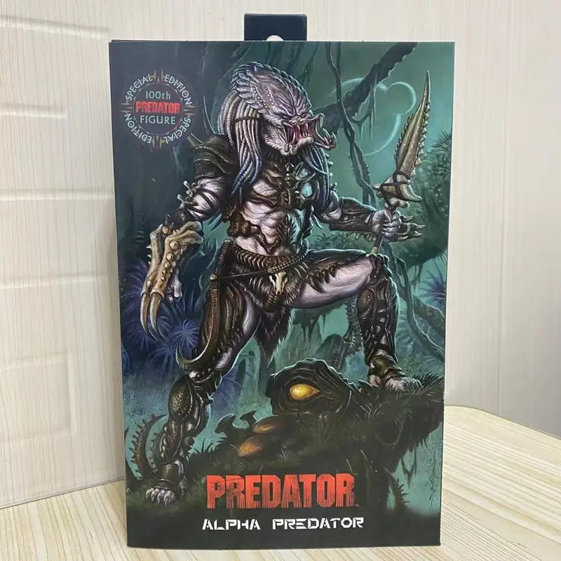 Neca The Predator Ultimate Alpha Elder 100Th Edition Action Figure Manga Figurine Toys Modello Di Collezione Da 7 Pollici Regalo Originale Per Bambini