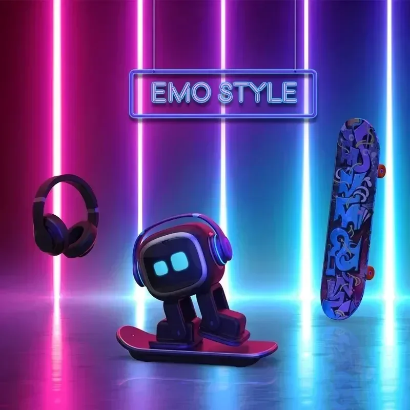 Emo Robot Pet Intellect Ai Comunicazione Emotiva Interactive Electronic Pet Smart Robot Giocattoli Di Accompagnamento Regalo Per Animali Domestici