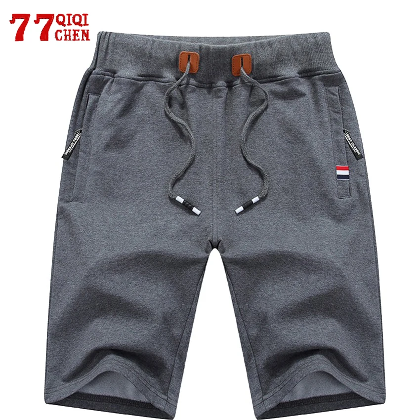 Pantaloncini Estivi Da Uomo In Cotone Bermuda Casual Boardshorts Homme Boardshorts Vita Elastica Di Alta Qualità Beach Short Pant Maschile