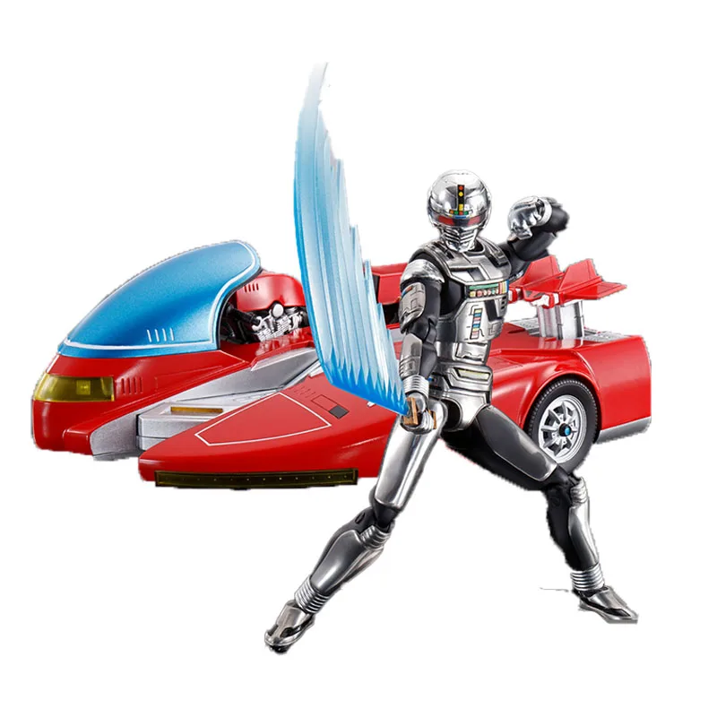 Original Genuine Bandai Spirits Chogokin Space Sheriff Gavan Moto Pvc Action Anime Figure Model Toys Gift