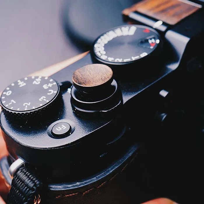 Pulsante Di Rilascio Dell'Otturatore In Legno Per Fuji Xe3 Fujifilm X E3