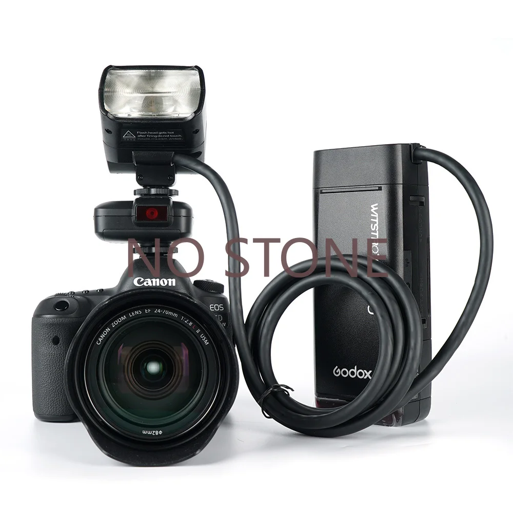 Ec200 Off Camera Lamp Head Ad200 Pro Flash Splitting Lamp Head Hot Boot Montabile Slr Camera Stand Base Della Lampada