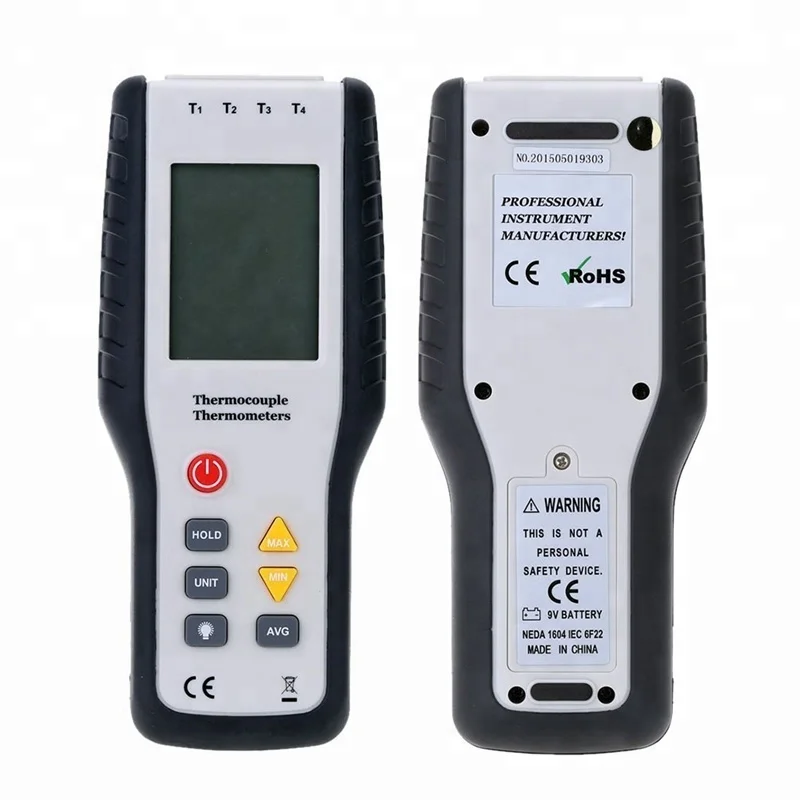 Hti Ht-9815 Termometro A Contatto Digitale Termocoppia Tester Di Temperatura Termometro Display Lcd Strumenti Di Misurazione C/ F
