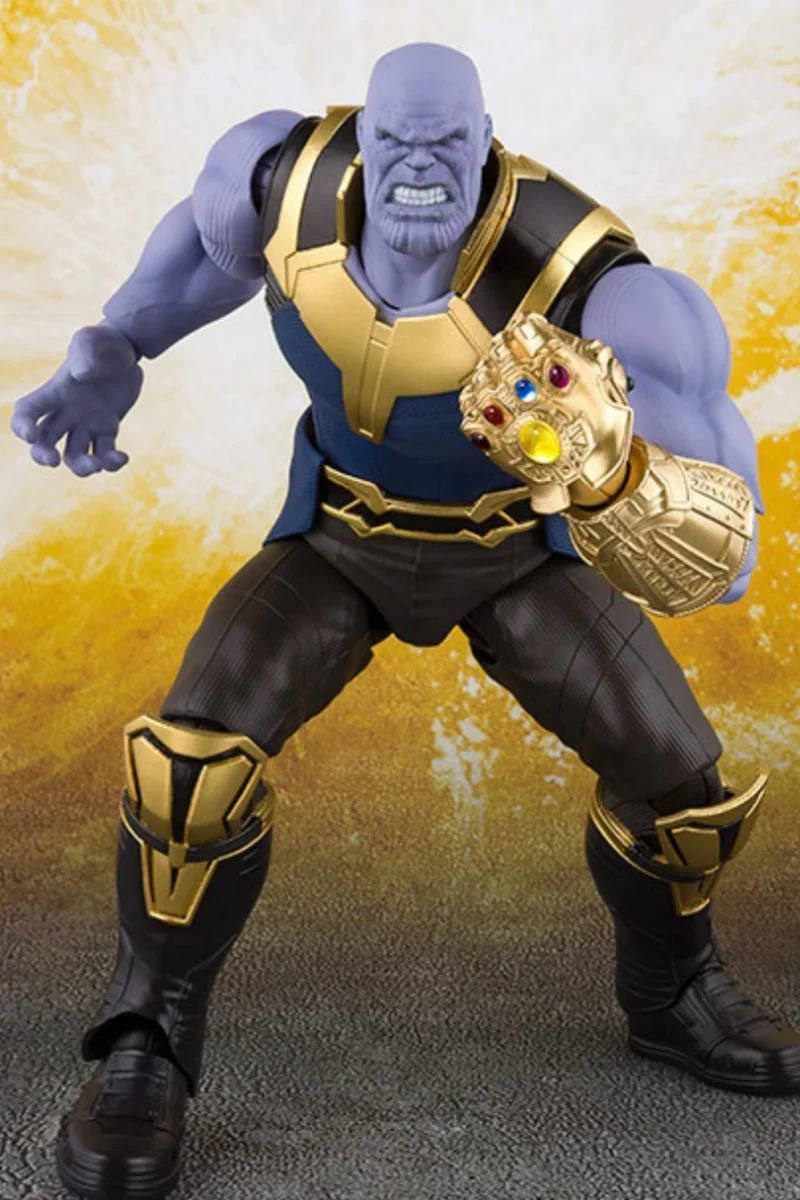 Marvel New Avengers Marvel 4 Endgame Shf Thanos Pvc Action Figure Modello Da Collezione Giocattolo 18Cm Figura Katana Thanos Regalo Giocattolo Del Rag