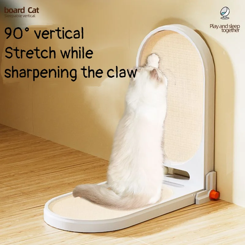 Cat Claw Board Integrato Cat Nest Regolabile Verticale Cat Claw Board Resistente Ai Graffi Trucioli Resistenti All'Usura Giocattolo Forniture Per Gatt