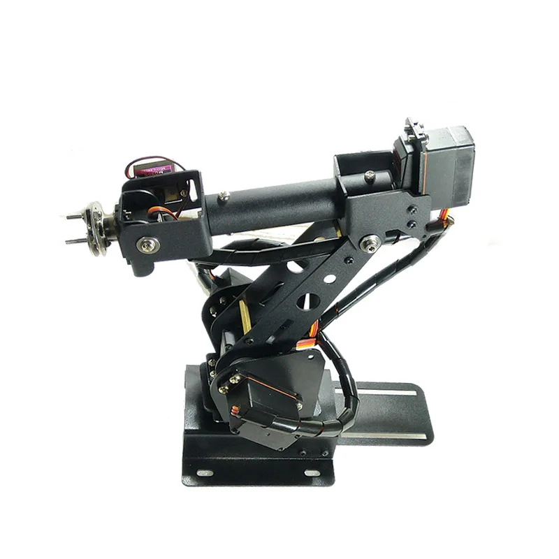 6 Dof Robot Arm Abb Braccio Robotico Industriale Con Servos Digitali In Metallo Per 16 Modi Per Robot Arduino Kit Fai Da Te Robot Programmabile