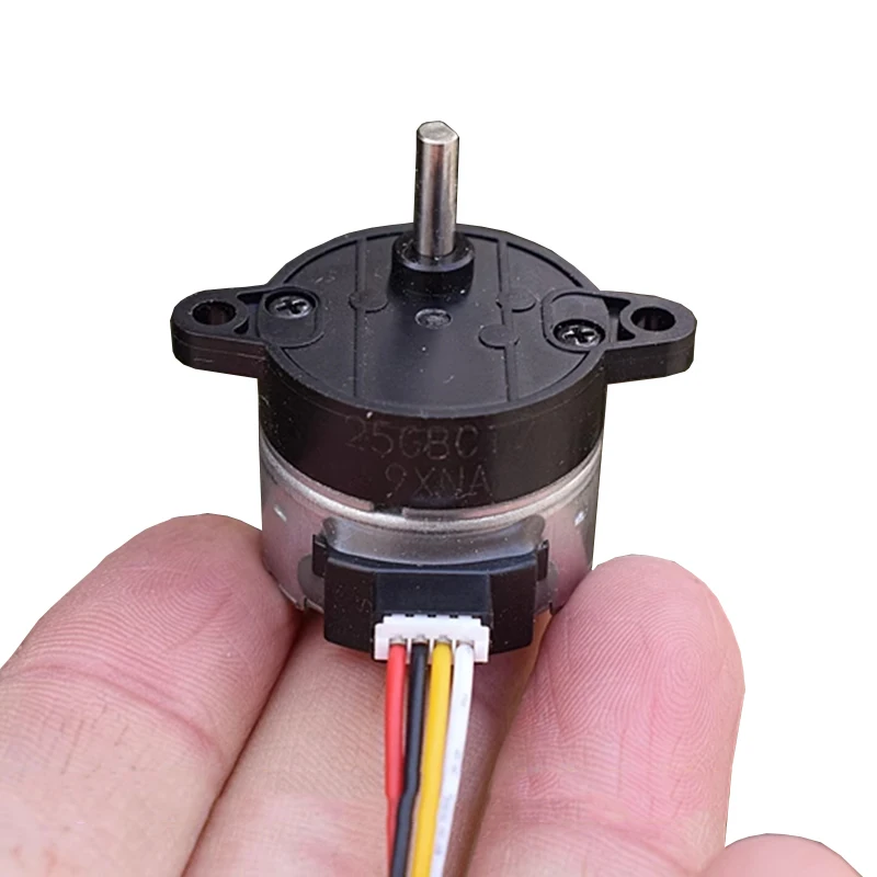 Nidec Mini 25Mm Gear Stepper Motor Micro 2-Phase 4-Wire Gear Stepping Motor Precision Full Metal Gearbox Valvola Robot Fai Da Te