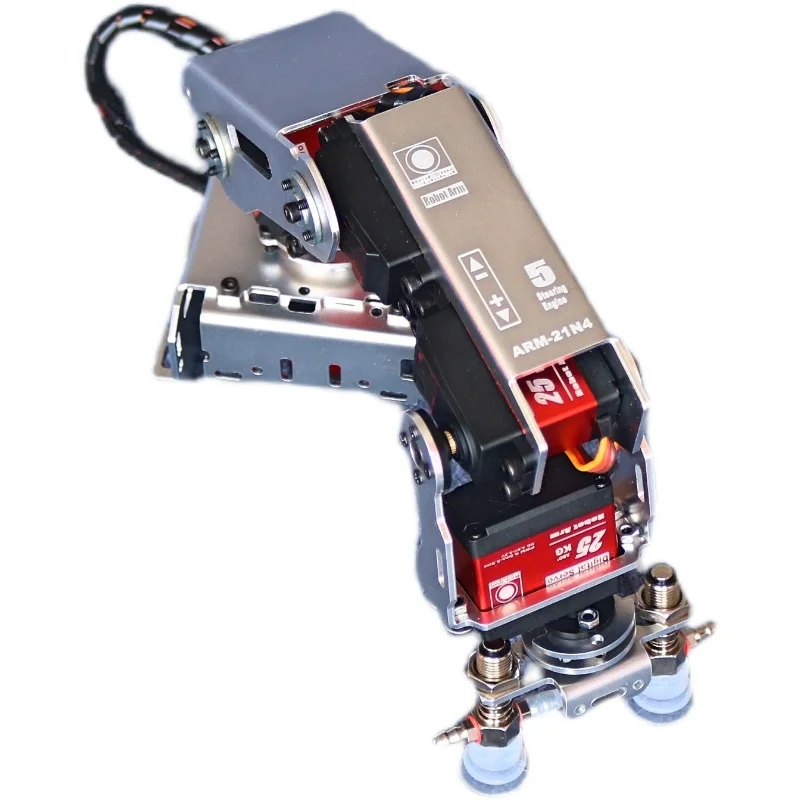 5 Dof Robot Arm Braccio Robotico Industriale Con 20Kg/25Kg Servi Digitali Per Raspberry Pi Per Robot Arduino Robot Programmabile Fai Da Te