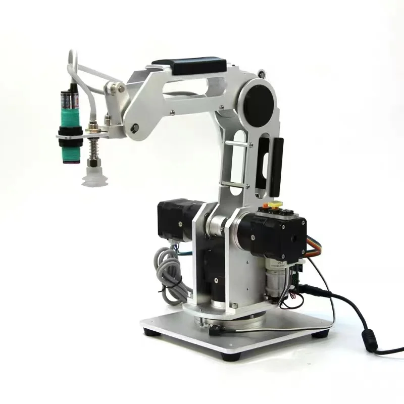 2.5/4Kg Carico 3-Axis Stepping Robotic Arm Robot Manipolatore Meccanico Industriale Per Kit Robot Compatibile Artiglio In Metallo/Ventosa