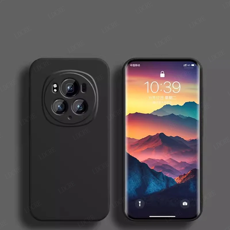 Per Honor Magic 6 Pro 5G Custodia Cover Huawei Honor Magic 6 Pro 5G Capas Originale Antiurto Tpu Soft Fundas Honor Magic 6 Pro 5G