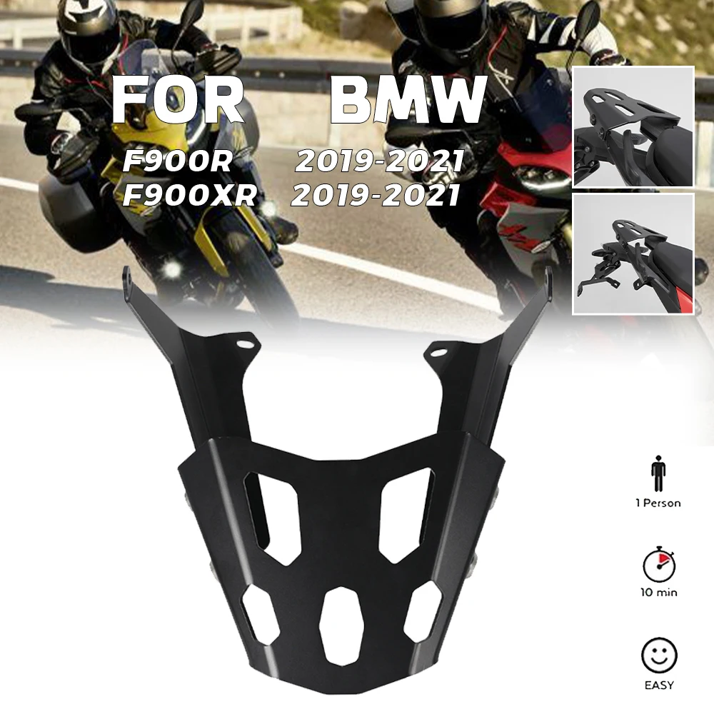 Mtkracing For Bmw F900R F900Xr F900 R Xr 2019-2021 Rear Carrier Luggage Rack Tailbox Fixer Holder Cargo Bracket Tailrack Kit