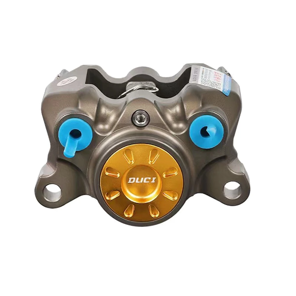 Universale Moto E-Bike Anteriore Posteriore Pinza Freno 2 Pistone 84Mm Installazione Per Ducati Honda Yamaha Kawasaki Niu Ninebot Dirt Bike
