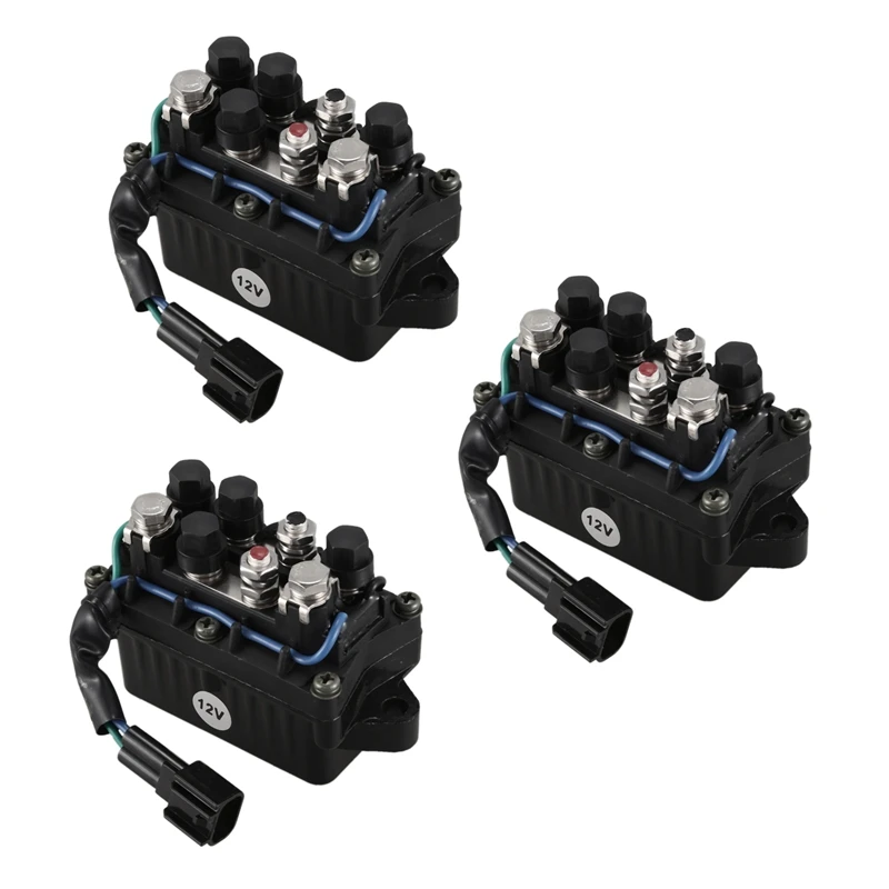 3X Relay Assy 63P-81950-00-00 For Yamaha Outboard Motor 4 Stroke Engine F 20-250Hp