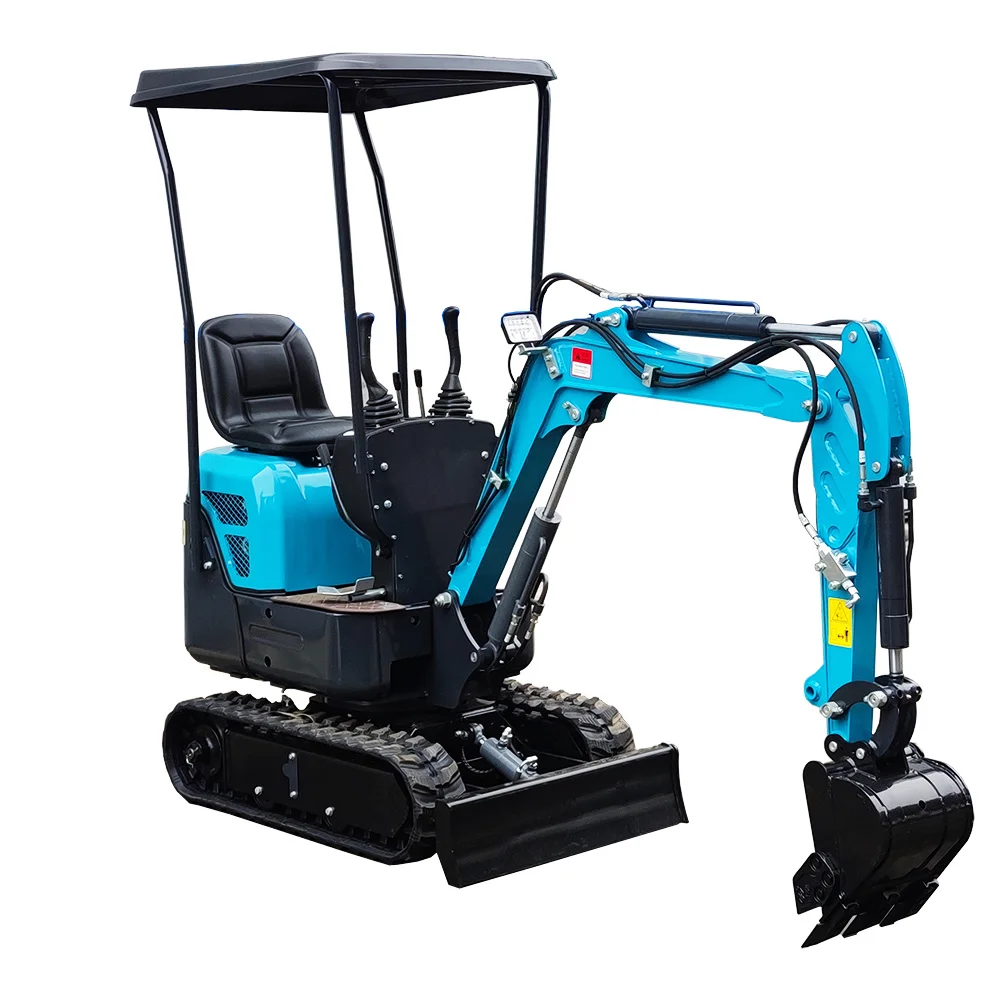 Mini Escavatore Da 1 Tonnellata Epa/Euro 5 Mini Bagger Cinese Cina Escavatore Cingolato Mini Escavatore 1000Kg Bagger Di Importazione