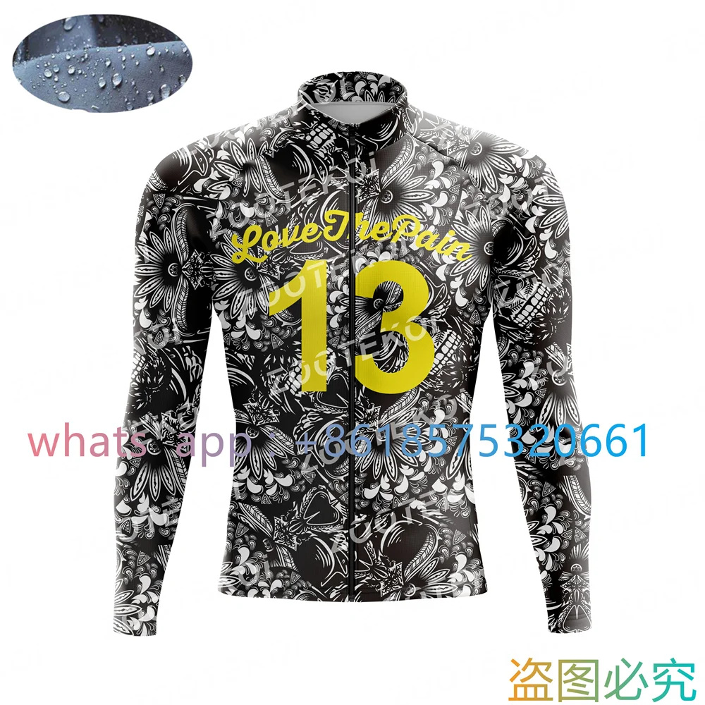 Love The Pain Pro Team Riding Windbreaker Slopline Bicycle Parabrezza Jacket Men Waterproof Ultralight Windbreaker Waterproof 2023