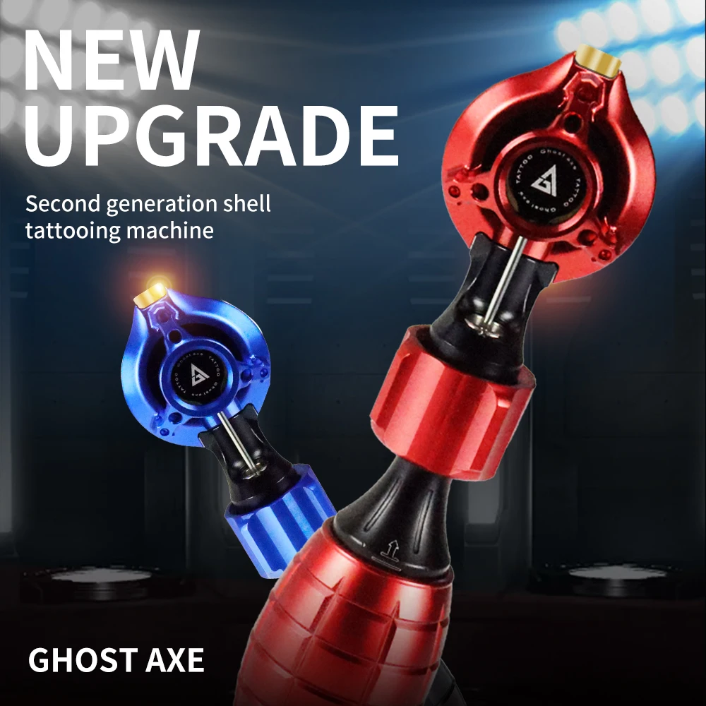 Professional Ii Shell Pen Tattoo Machine Rotating Motor Handle All-In-One Rotary Tattoo Gun Permanent Makeup Machine