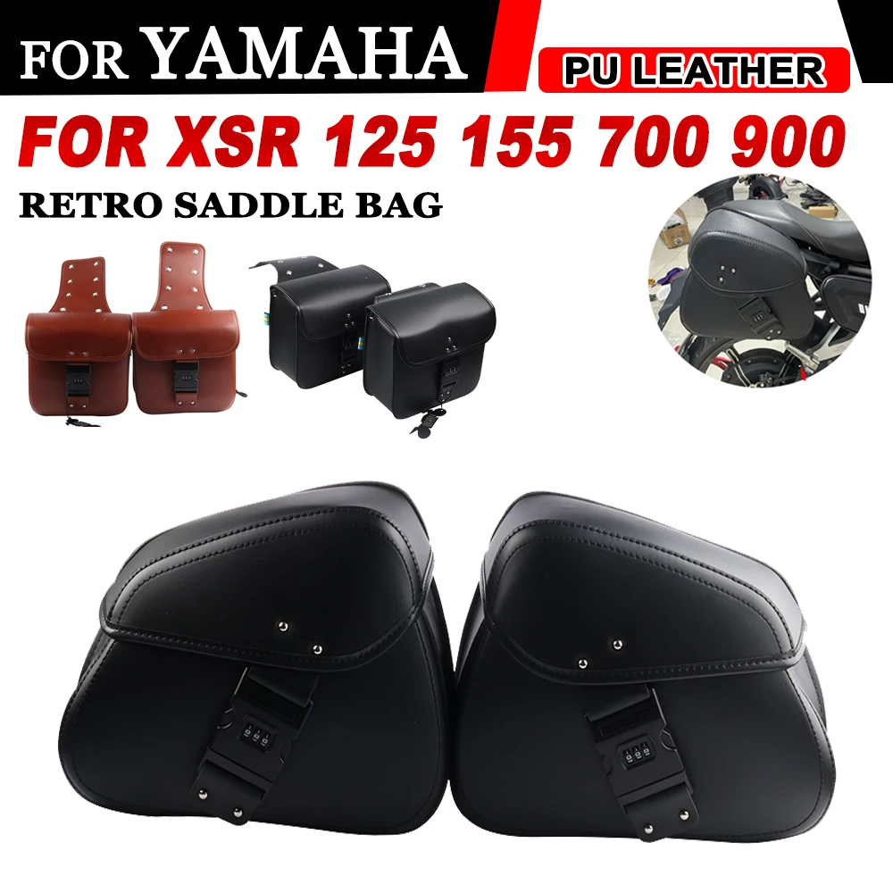 Per Yamaha Xsr125 Xsr155 Xsr700 Xsr900 Xsr 155 700 900 Accessori Borsa Laterale Impermeabile Bagaglio Borsa Da Sella Retrò Borsa Portautensili