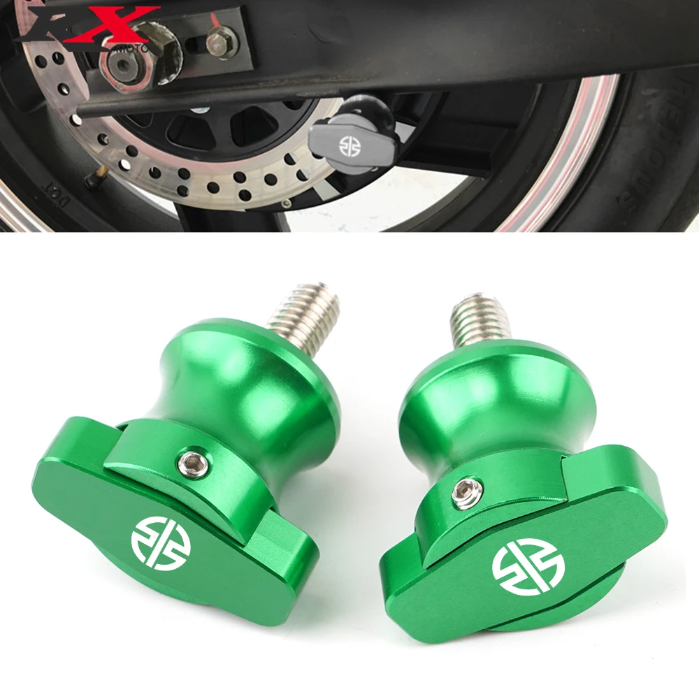 Bobine Di Scorrimento Swingarm Per Kawasaki Versys 650 300 300X Z1000/Sx Ninja650 Z900 800 Versys 1000 650 Kel 650 Viti Di Supporto Da 8Mm