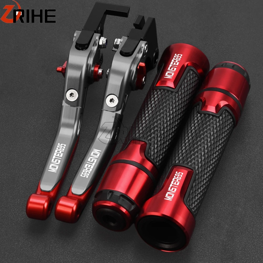 695 Monster 07-08 Accessori Moto Leve Frizione Freno Regolabili Manopole Manubrio Per Ducati 695 Monster 695 Monster 2007 2008