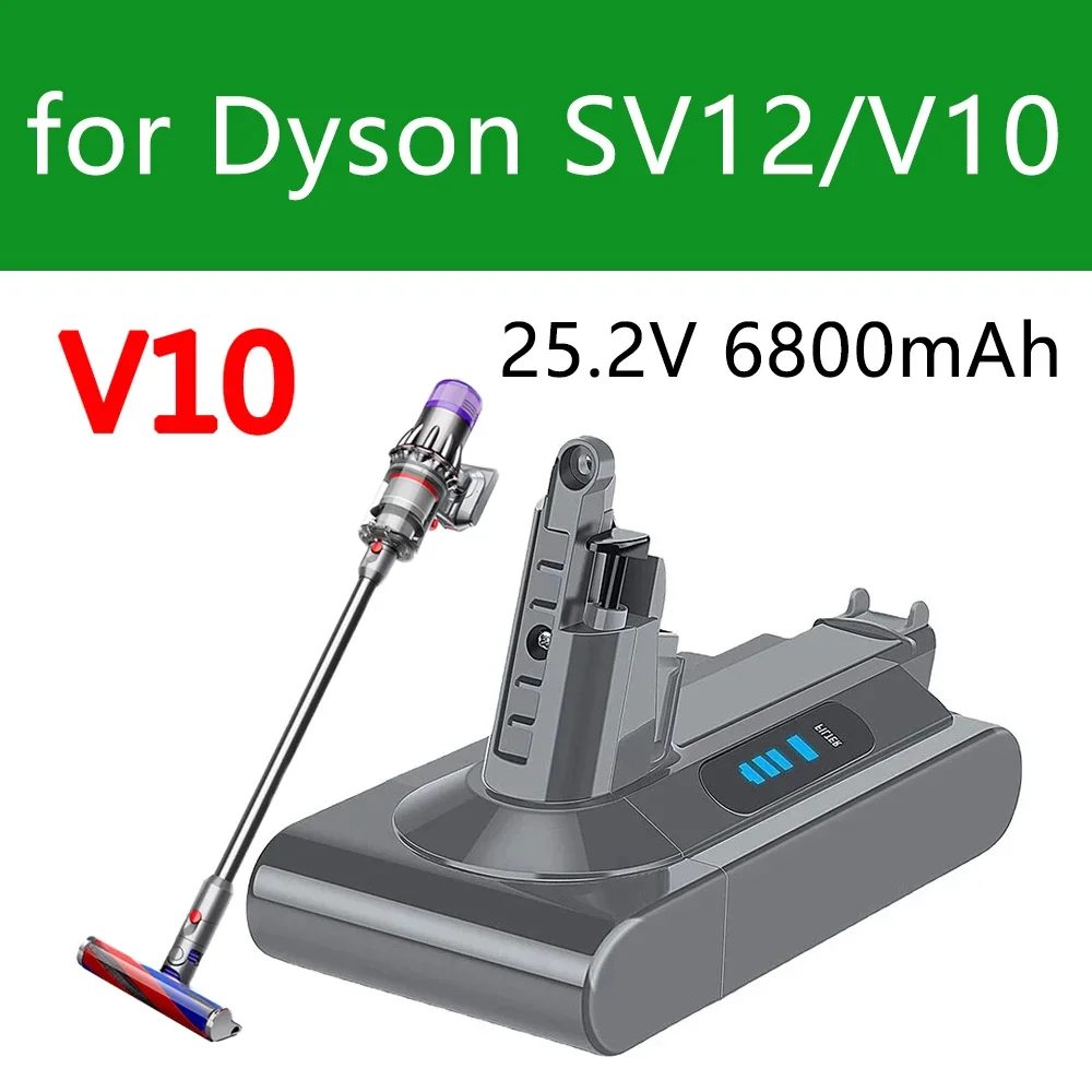 Nuova Batteria Di Ricambio Per Batteria Dyson Sv12 Per Dyson V10 Aspirapolvere Portatile Senza Cavo Assoluto Batteria Dyson Sv12