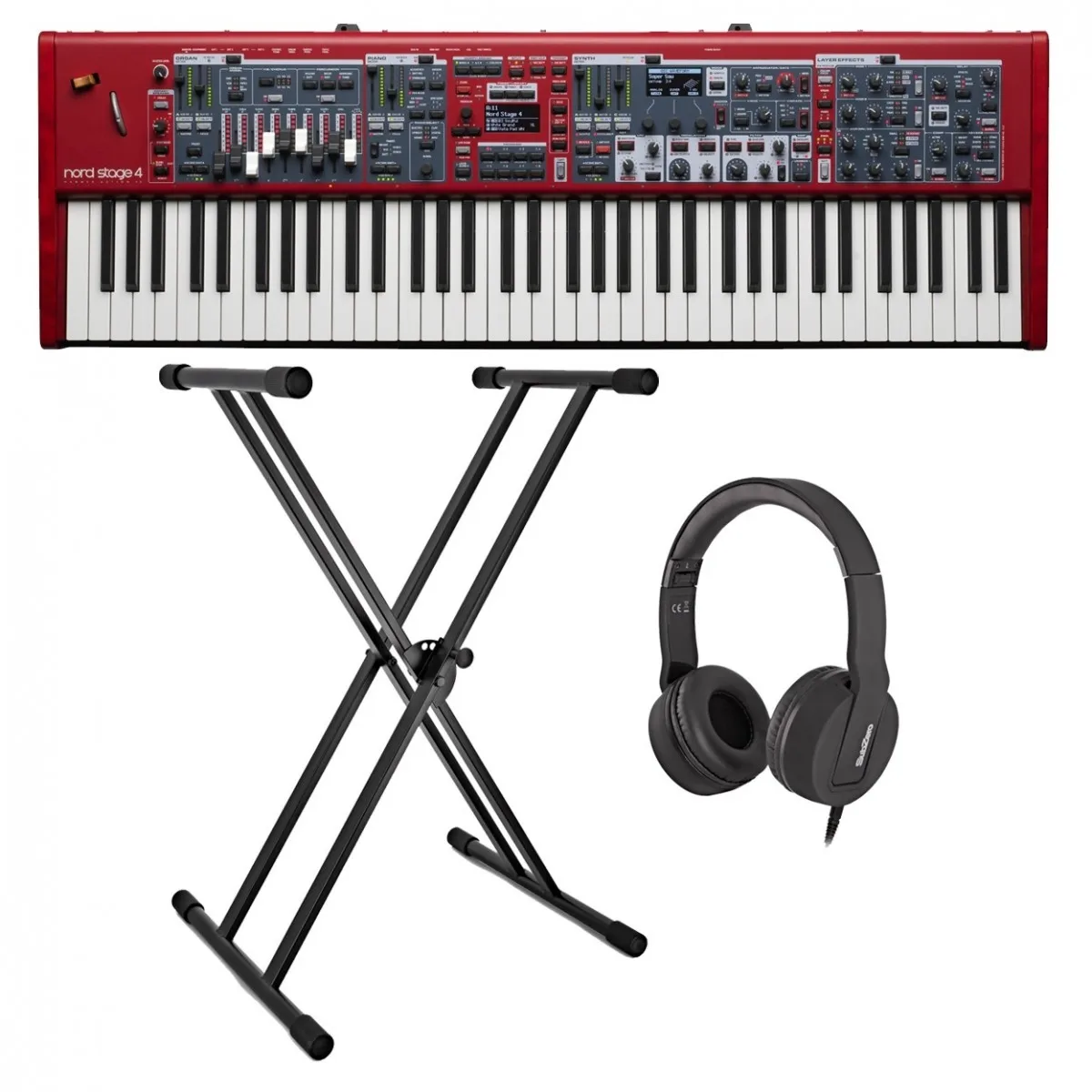 Acquista 2 Ottieni 1 Gratis Best Nord Stage 4 73 Pianoforte Digitale Con Supporto E Cuffie