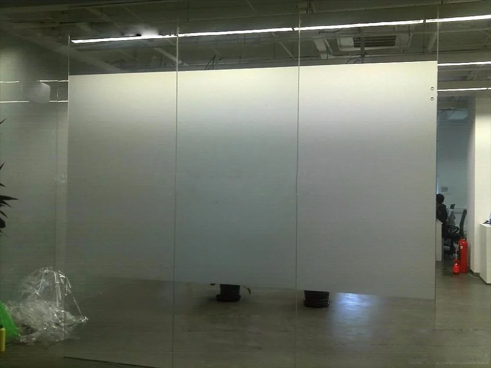1.524 M * 4 M Pellicola Della Proiezione Posteriore, Grigio Scuro Foglio Di Rifornimento Della Fabbrica Miglior Prezzo Per La Finestra Di Vetro, Negoz