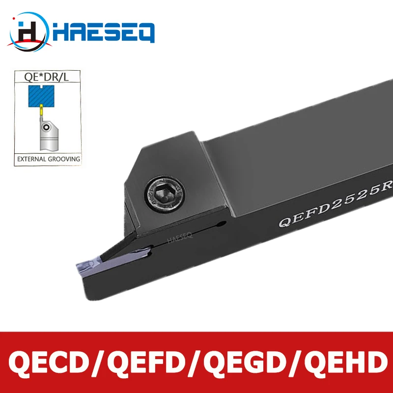 Qecd Qefd Qegd Qehd Tornio Cnc Strumenti Porta Herramientas Scanalatura Esterna Taglio Tornitura Portautensili 16 20 25 Mm Cnc Cutter Bar