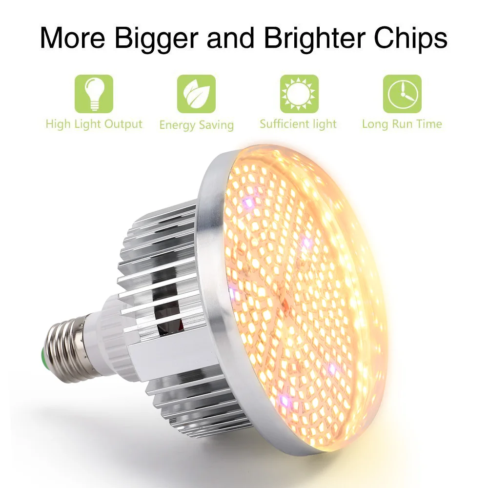 Grow Light 260 Led Full Spectrum 150W Led Plant Growing Bulb Lamp Phytolamp Per Indoor Growbox Flowers Grow Tent Greenhouse