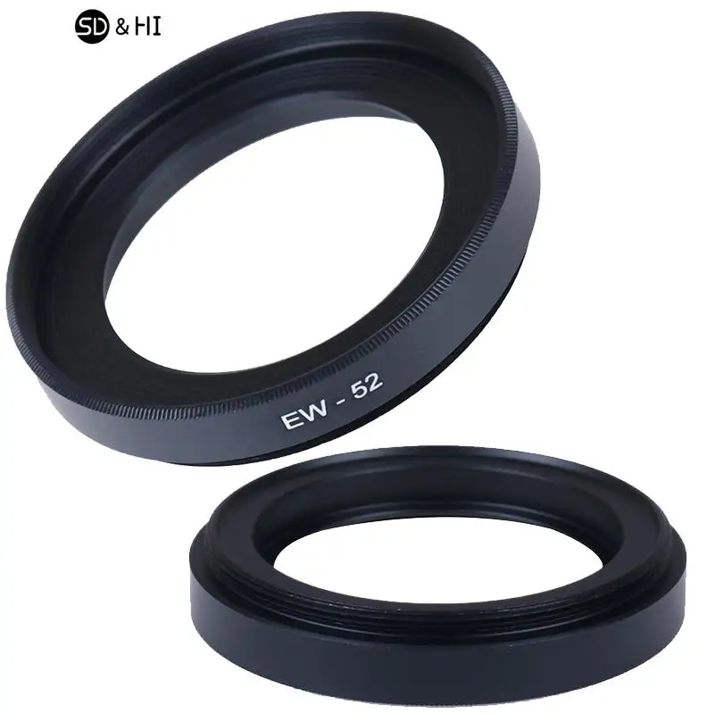 Ew52 Paraluce Per Canon Eos R Rp Con Rf 35Mm F/1.8 Macro Is Stm Lens Sostituisce Canon Ew-52 Accessori Per Fotocamere