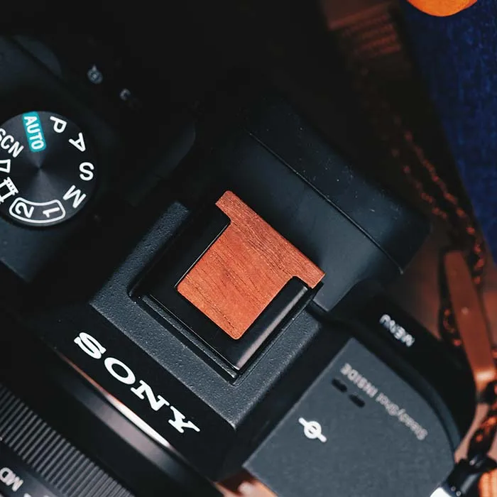 Copriscarpe Caldo In Legno Per Sony A9 A9 A7Riii Ilce-7Rm3