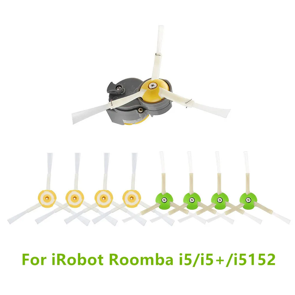 Per Irobot Roomba I5 + Motore A Spazzola Laterale Spazzole Laterali A 3 Bracci Per Irobot Roomba I5/I5 +/I5152 Parti Dell'Aspirapolvere Robot