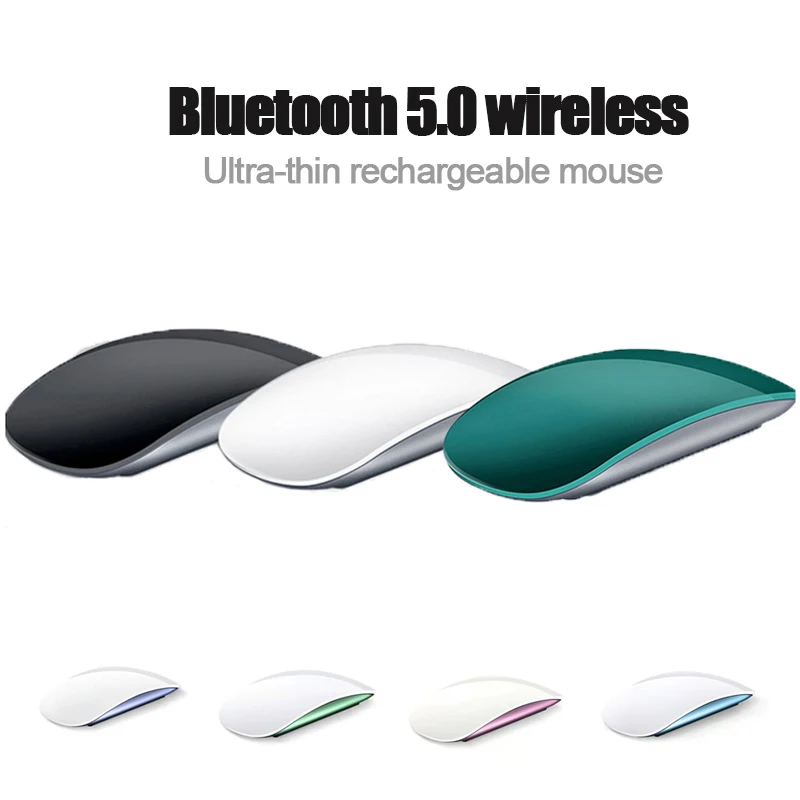 Mouse Magico Per Apple Wireless Bluetooth 5.0 Mouse Laser Ricaricabile Silenzioso Design Ergonomico Mouse Ultrasottile Per Iphone Macbook