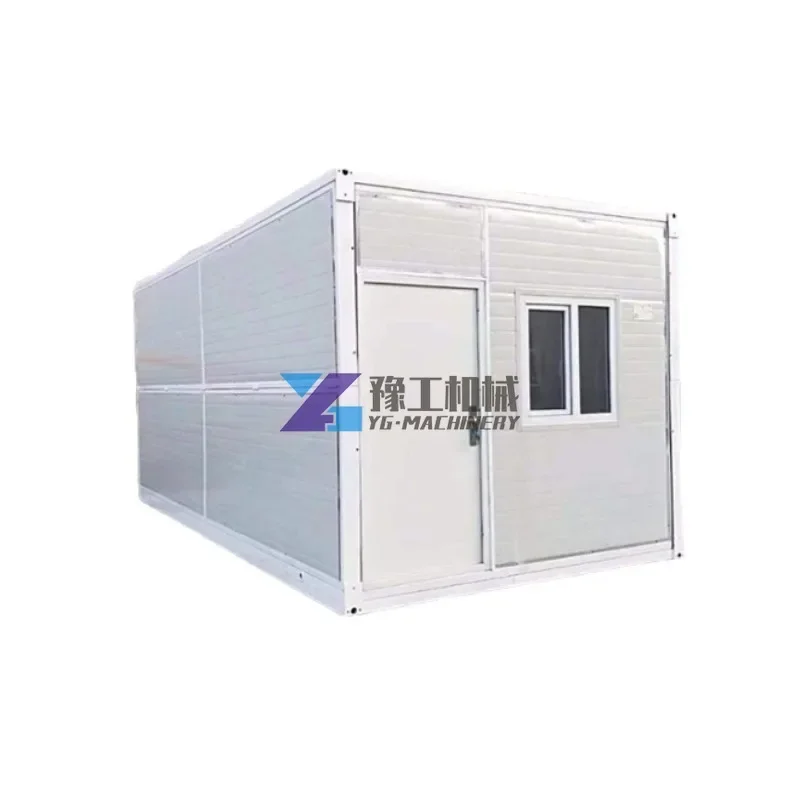 Cina 10Ft 40Ft Lusso Modulare Pieghevole Flat Pack Prefabbricato Mobile Van Garden Office Design House 20Ft Container