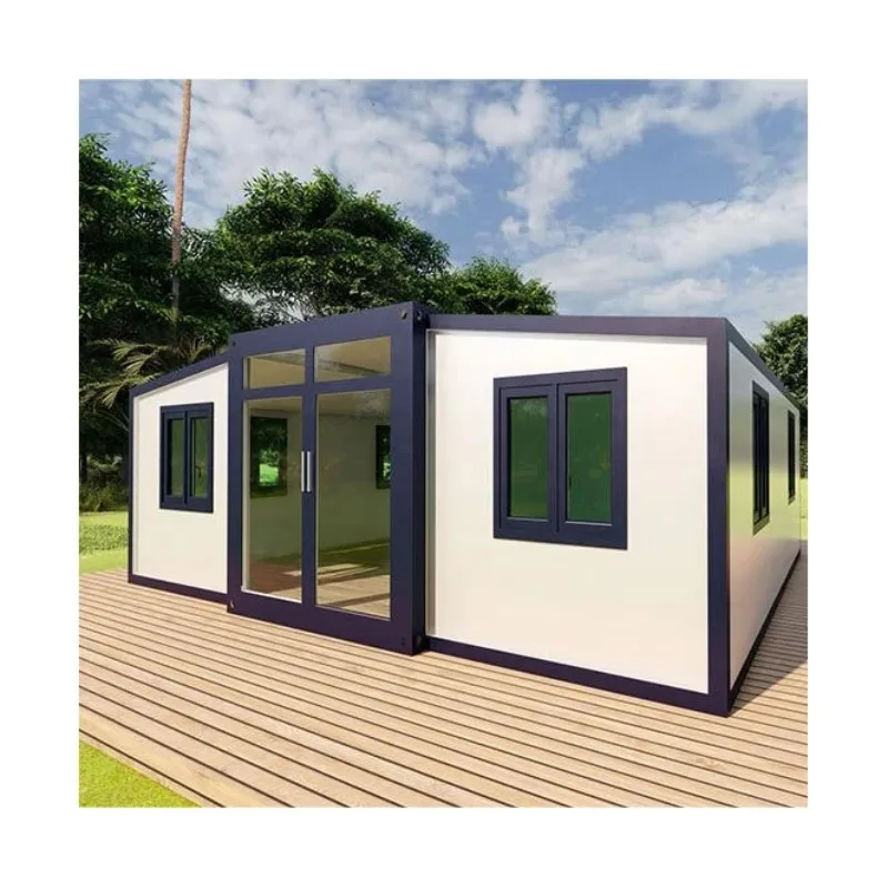 Casa Container Pieghevole Di Buona Qualità 20 Piedi 40 Piedi Casa Container Espandibile Australia Sud Africa