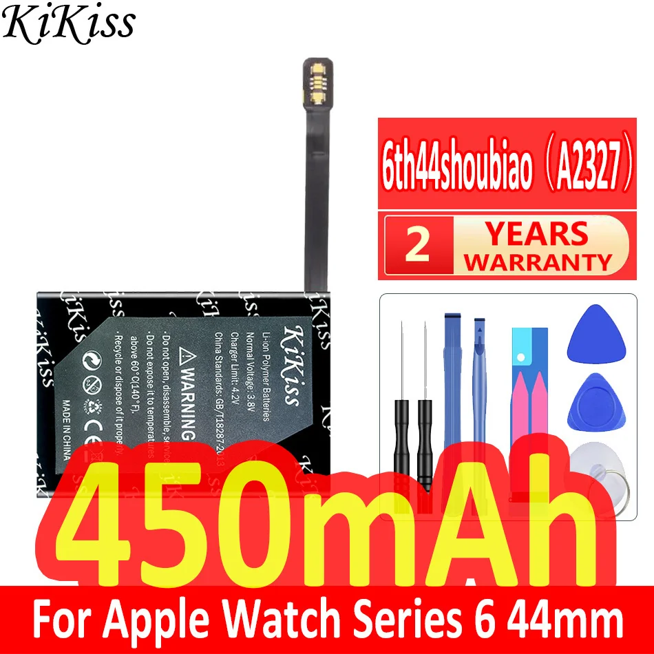 450Mah Kikiss Potente Batteria 6A Per Apple Series 6 Series6 Watch S6 44Mm A2327