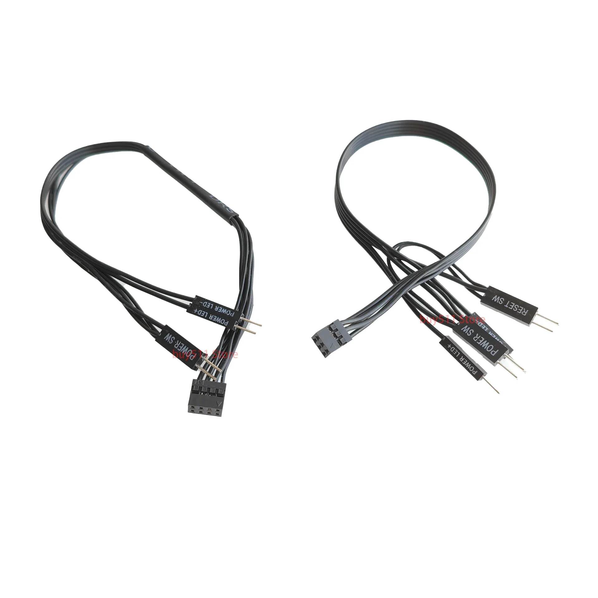 Piccolo 6Pin 8Pin Femmina A Alimentazione Led Sw Reset Switch Dupont Cavo I/O Per Scheda Madre Dell Funziona Su Telaio Normale