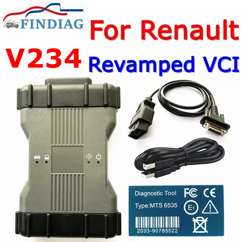 V9.21. 21 Per Renault Per Nissan 2 In 1 V234 Per Renault Can Clip Programmazione Diagnostica Nuovo Firmware Per Renault Vci Scan Tools