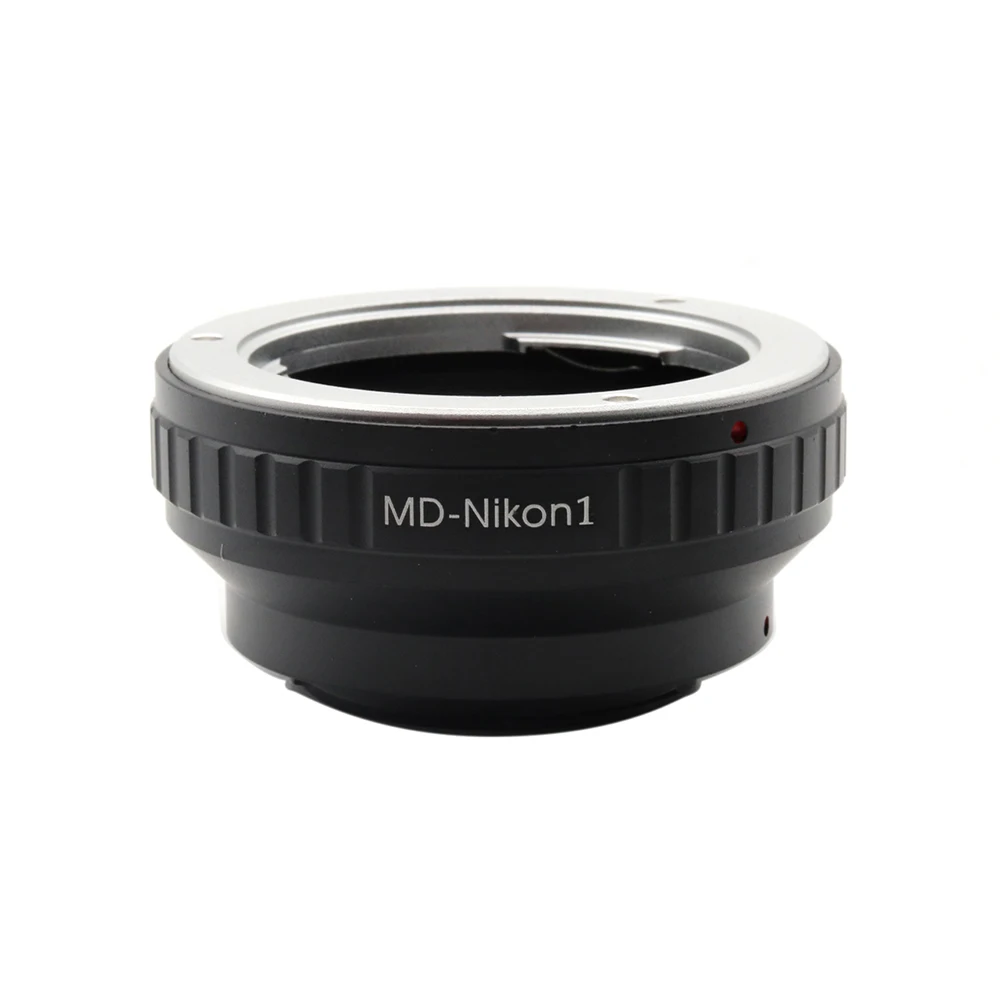 Per Obiettivo Con Attacco Md Minolta Per Fotocamera Con Attacco Nikon 1, Anello Adattatore Con Attacco In Metallo Lingofoto Md-Nikon 1 Per Serie Nikon