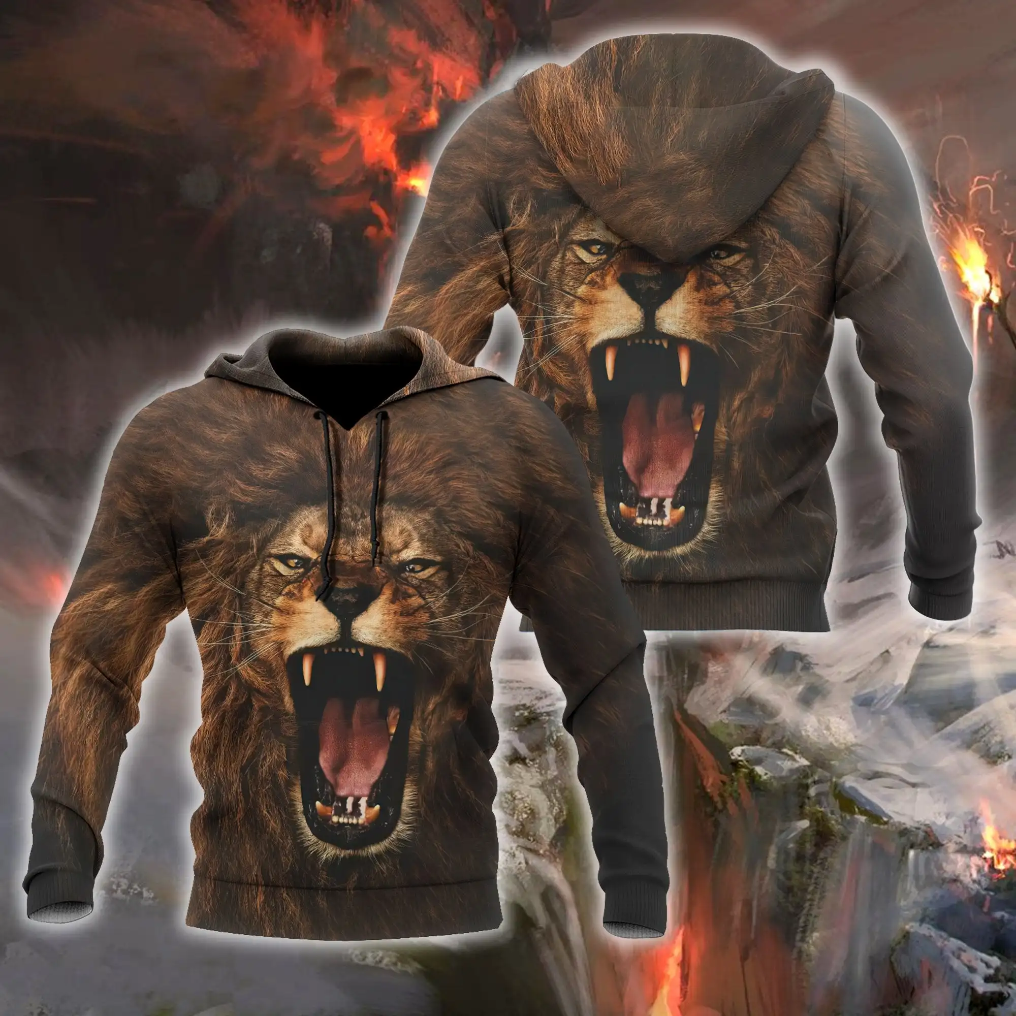 Tmarc Tee The Alpha King Lion 3D Printed Men Zip Felpa Con Cappuccio Autunno Felpe Con Cappuccio Giacca Hipster Pullover Felpa Casual Sudadera Hombre
