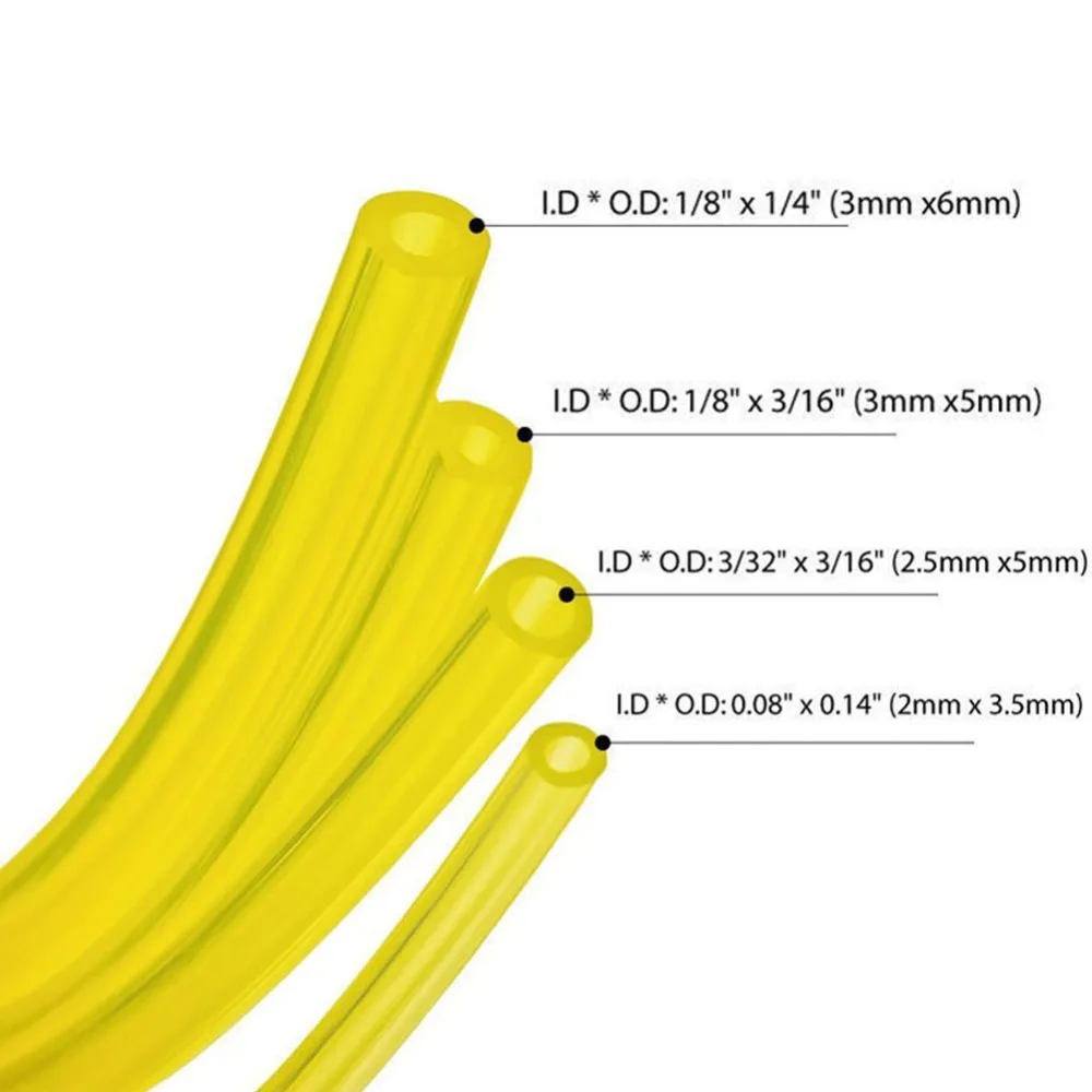 3M 6M 9M 10M 15M Tygon Benzina Olio Combustibile Gas Tubo Tubo Tubo Flessibile Idxod 3Mm X 6Mm