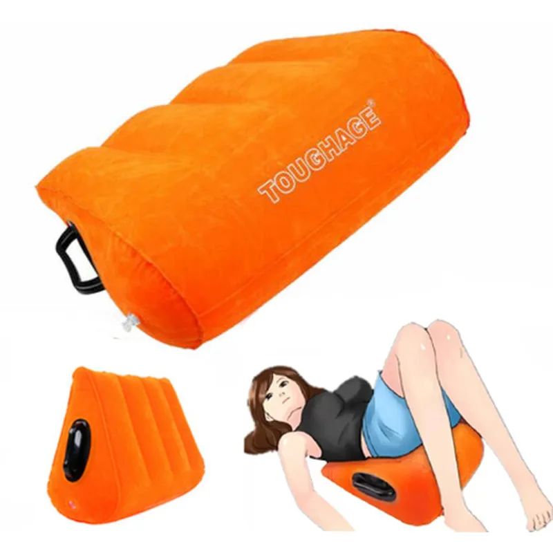 Cuscino Del Sesso Cuscino Di Posizionamento Del Cuneo Cuscino Del Triangolo Mobili Del Sesso Rampa Gonfiabile Per Coppie Penetrazione Più Profonda Don