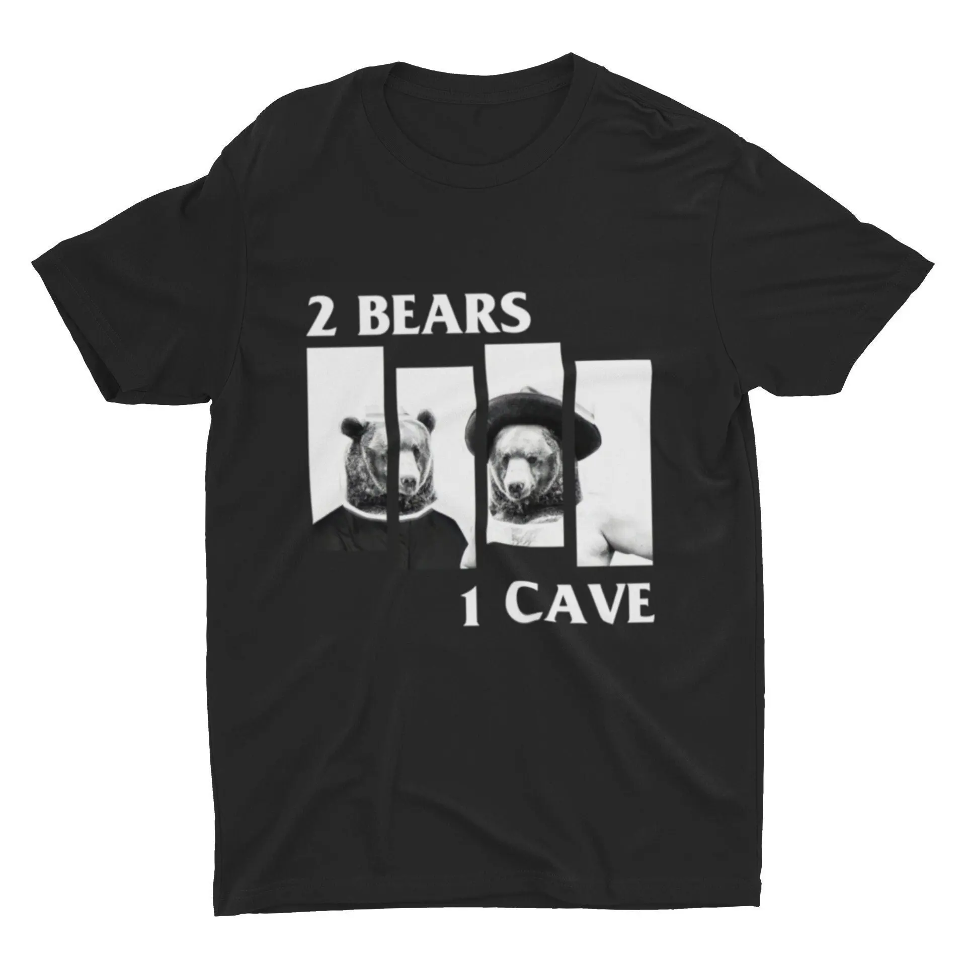 2 Bears 1 Cave T Shirt 2 Bears T Shirt 2 Bears 1 Cave Podcast Tom Segura & Bert Kreischer Joe Rogan