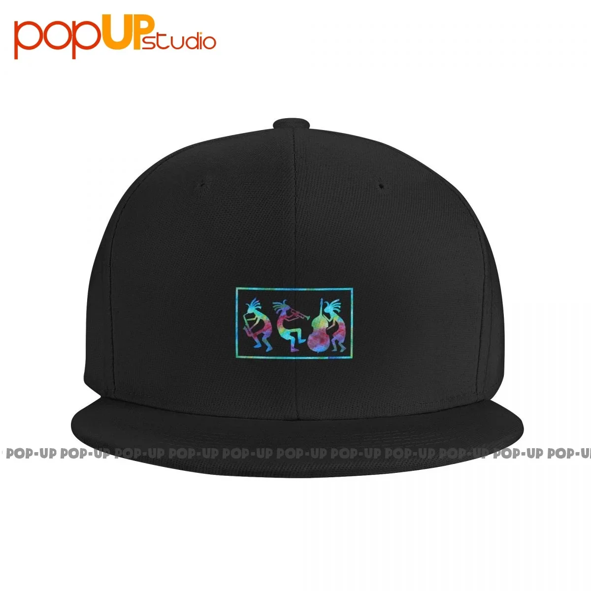 Cool Kokopelli Jazz Trio Snapback Cap Hipster Berretti Da Baseball Di Alta Qualità