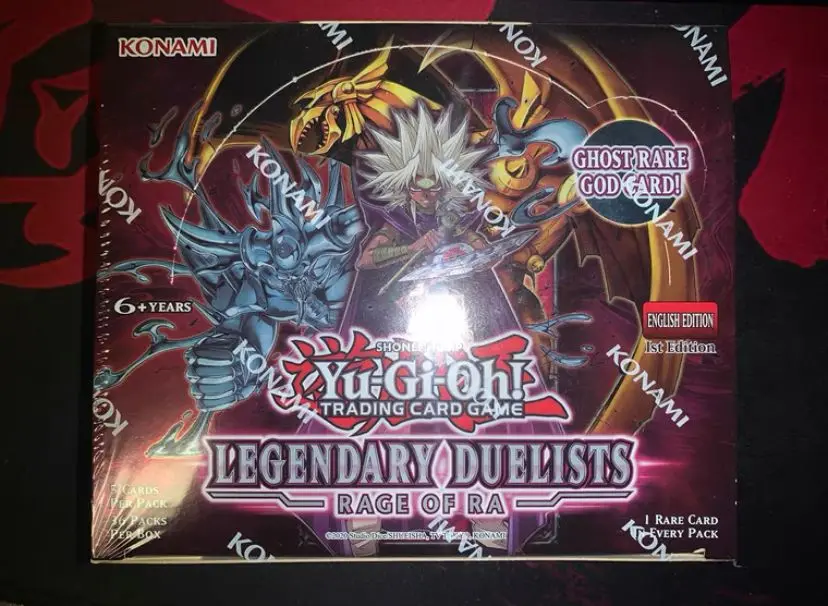 Yugioh! Duelists Misteriosi: Rage Of Ra 1St Edition Booster Box