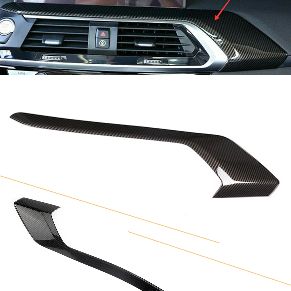 Per Bmw X3 G01 2018 2019 Car Central Console Presa D'Aria Trim Cover Parts Sostituzione Stile In Fibra Di Carbonio