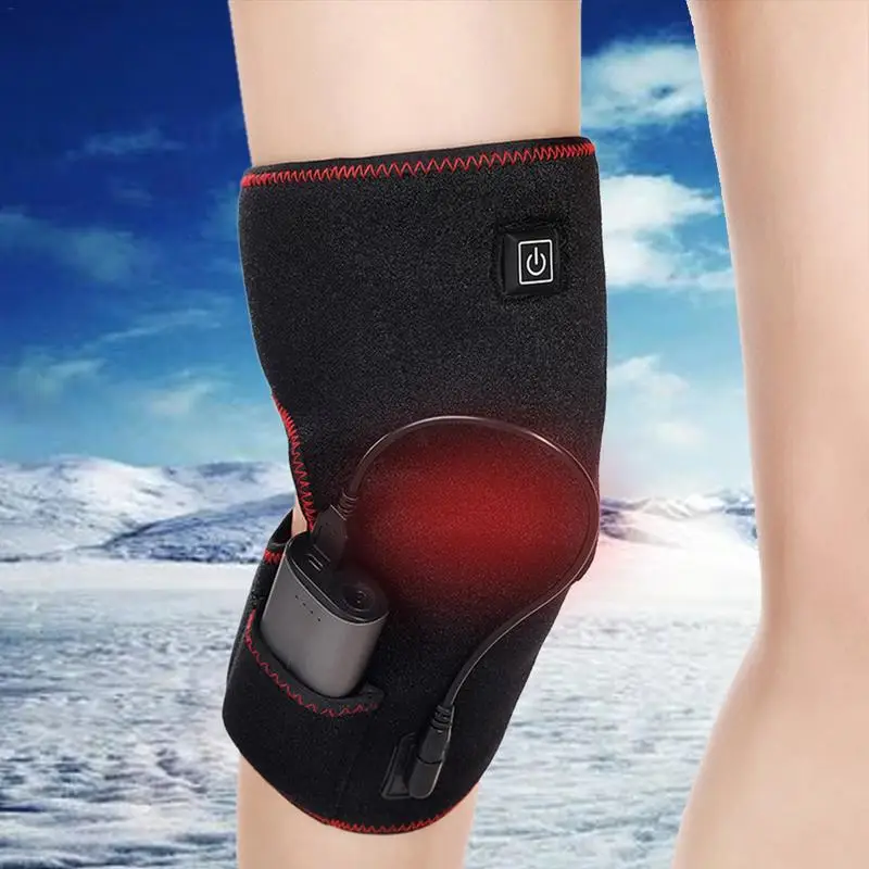 Ginocchiera Riscaldata Wrap Heat Pad Pad Caldo Naturale Profondo Con 3 Temperature Regolabili Per Articolazioni, Disagio Alla Schiena, Collo, Spalla