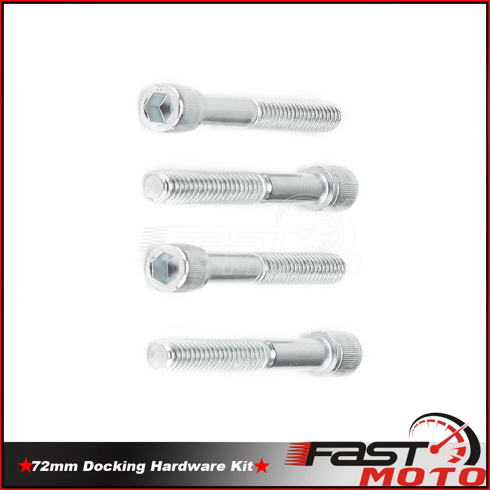 Borse Laterali Sissy Bar Rack Schienale Installare Bullone Vite Accessori Moto Docking Hardware Kit Per Harley Softail 2003-2017