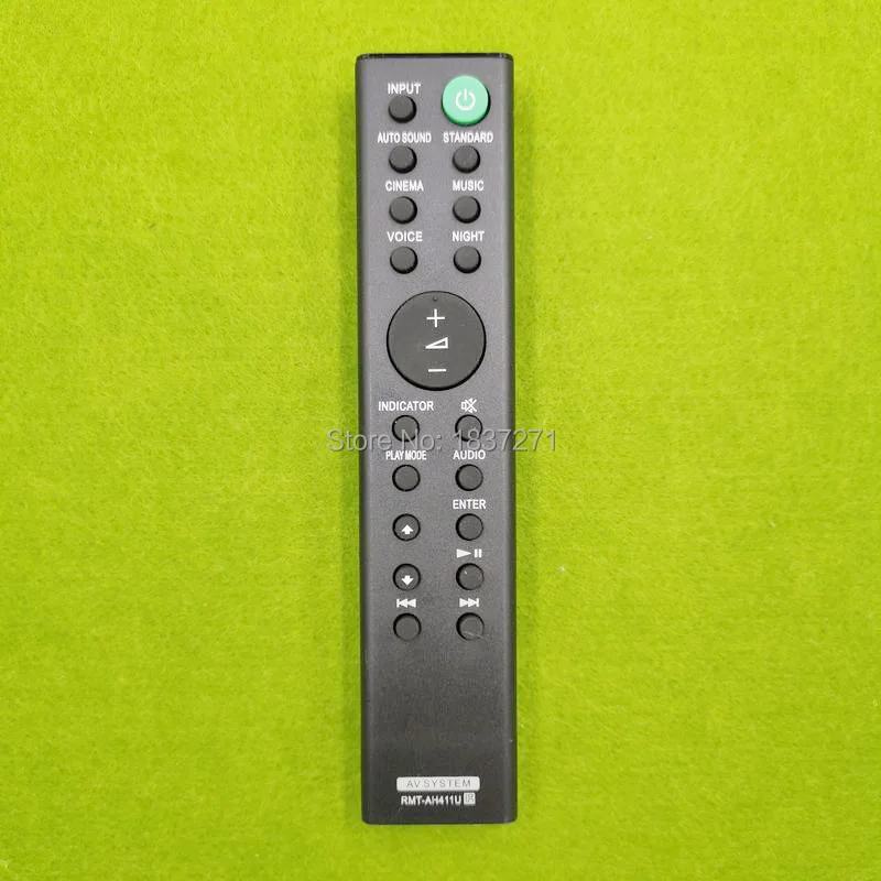 Rmt-Ah411U Di Controllo Remoto Per Sony Ht-Sf200 Ht-S100F Ht-Sf150 Sistema Di Musica Soundbar