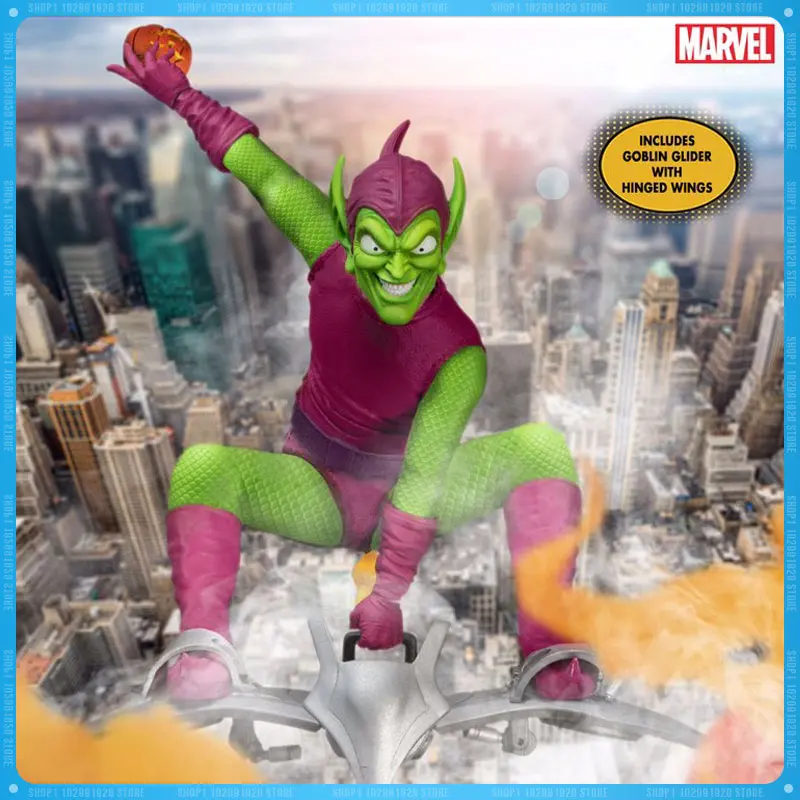 Mezco Toys Collective Green Goblin Deluxe Edition Cloth Soldier Action Figure Model Statue Collection Decorazioni Desktop Toy