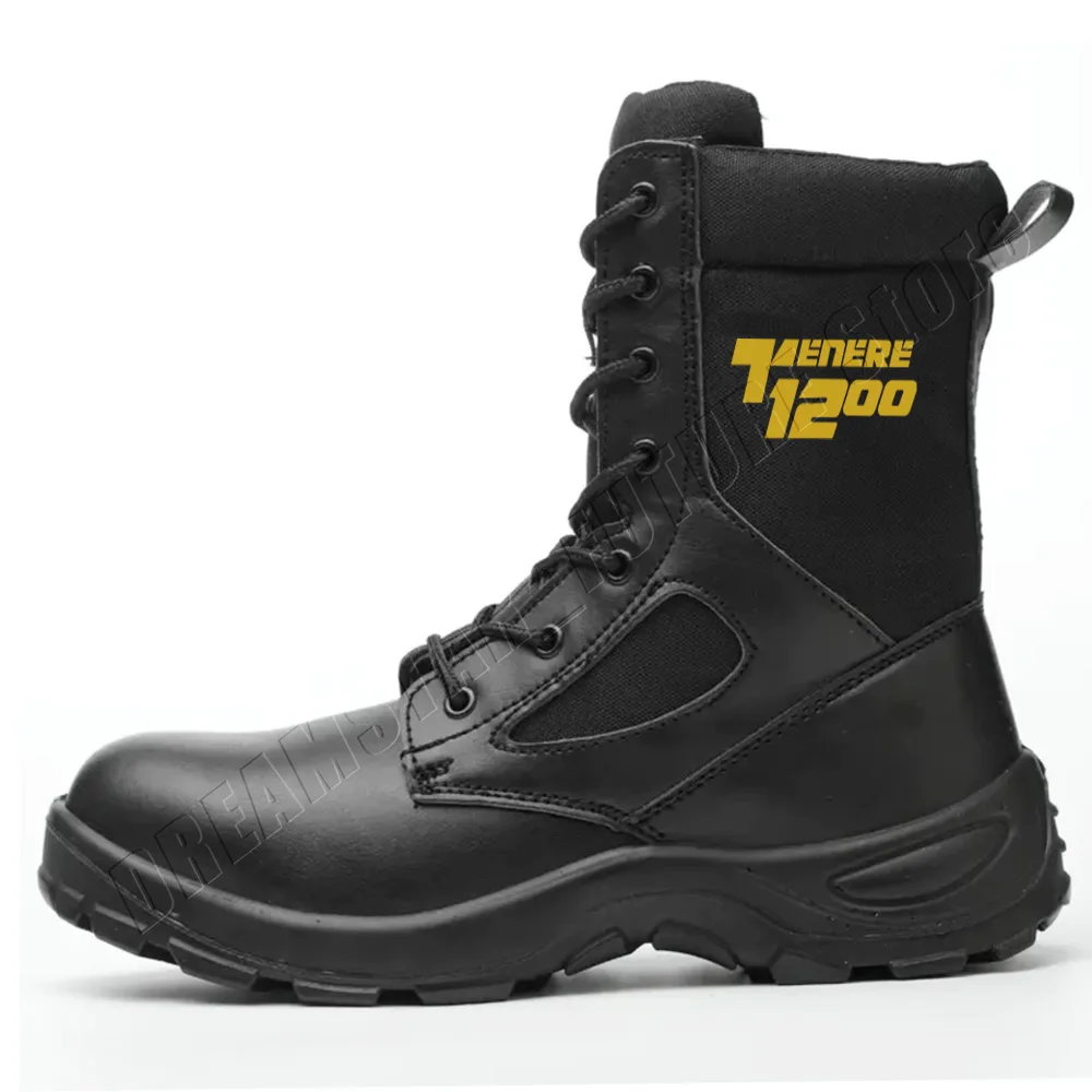 Per T1200 T1200 2022 2023 2024 Stivali Militari Da Moto A Prova Di Pugnalata E Scarpe Da Combattimento Anti-Sfondamento Nel Deserto